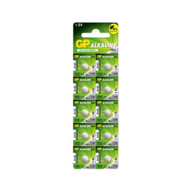 Bateria alkaliczna 1,5V zegarkowa - AG3, LR41 - 192-U10 GP (cena za 10 szt.)