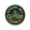 Bateria alkaliczna 1,5V zegarkowa (LR43, AG12) - 186-U10 GP (cena za 10 szt.)