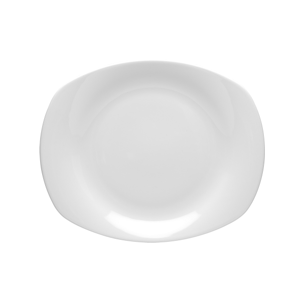 lu avocado talerz płytki biały 23cm   [221633]