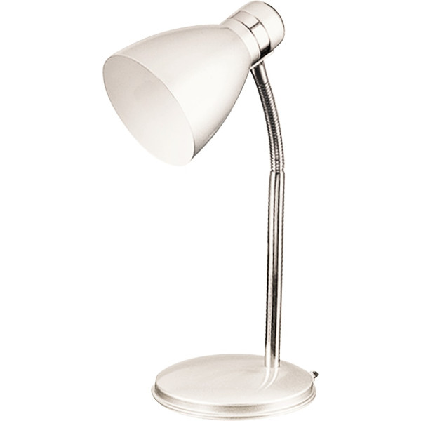 Lampa biurkowa E14 metalowa, biała - Patric 4205 RABALUX