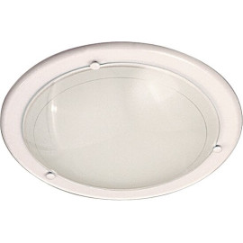 UFO 5101 PLAFON E27 60W 285mm IP20 METAL+SZKŁO BIAŁY