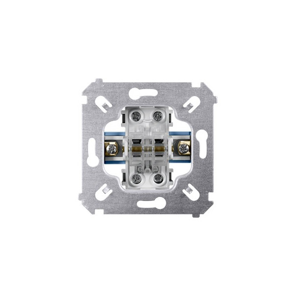 SW6/2M Łącznik schodowy podwójny (mechanizm) 10AX, 250V~, zaciski śrubowe