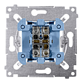 Przycisk żaluzjowy (mechanizm) 10A, 250V~, szybkozłącza SZP1M