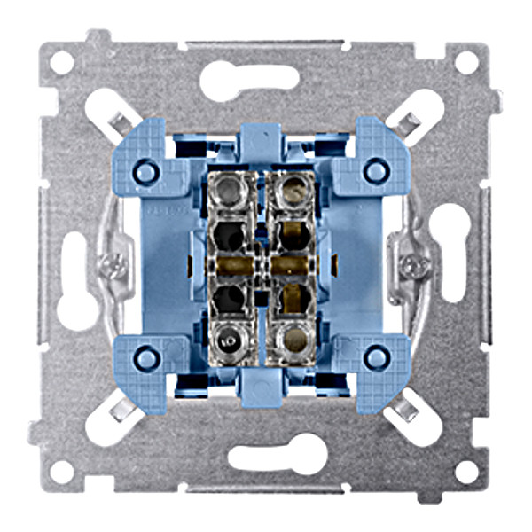 Przycisk żaluzjowy (mechanizm) 10A, 250V~, szybkozłącza SZP1M
