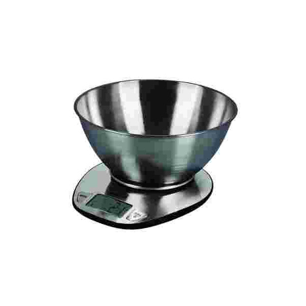 Elektroniczna waga kuchenna z misą, Eldom WK 320S, 5kg, LCD, inox