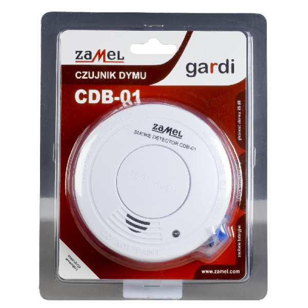 Czujnik DYMU - CDB-01 - zasilanie bateryjne