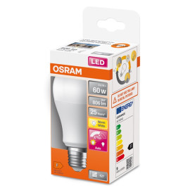 Żarówka LED E27 8,8W (zamiennik 60W) z czujnikiem ruchu - A60 230V 2700 (ciepło-biała) - LED CLASSIC A MOTION & DAYLIGHT SENSOR