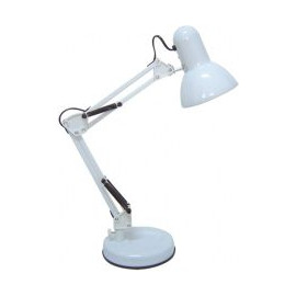 Lampa biurkowa E27 biała - Samson 4211 RABALUX