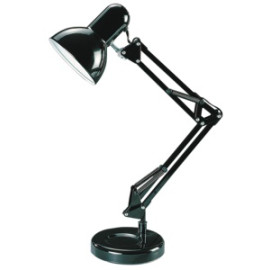 Lampa biurkowa E27 czarna - Samson 4212 RABALUX