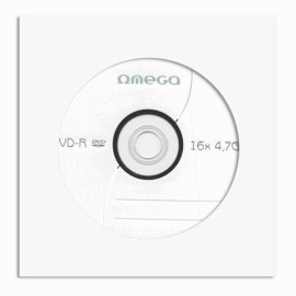 Płyta DVD-R 4,7GB, 16X, pudełko*10OMD1610- OMEGA, PLATINET