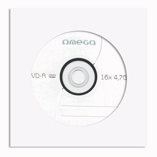 Płyta DVD-R 4,7GB, 16X, pudełko*10OMD1610- OMEGA, PLATINET