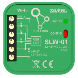 SLW-01 STEROWNIK LED RGB DOPUSZKOWY WI-FI SUPLA