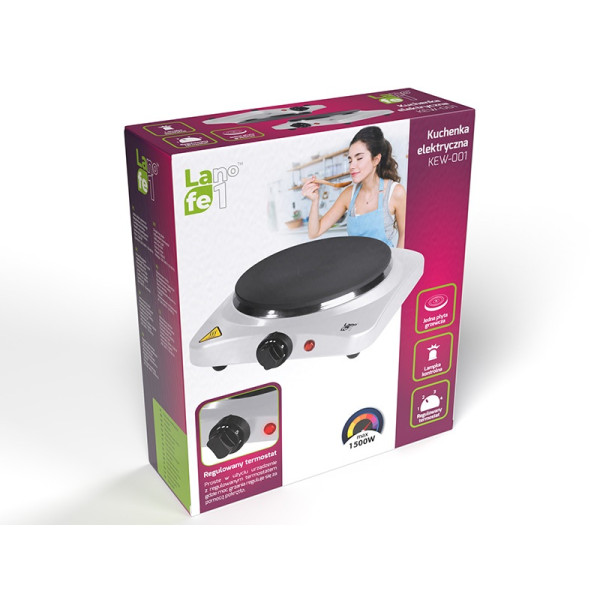 Kuchenka elektryczna 1500W - KEW001 Lafe