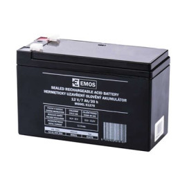 AKUMULATOR AGM ołowiowy  BEZOBSŁ. 12V 7,2AH  F4,7  B9691 (MPP)