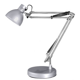 Lampa biurkowa LED 5W 450lm 3000K srebrna - Nicole Zext