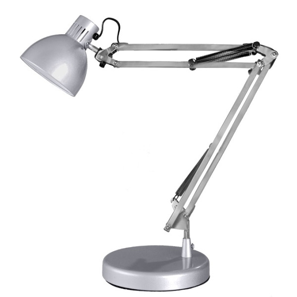 Lampa biurkowa LED 5W 450lm 3000K srebrna - Nicole Zext