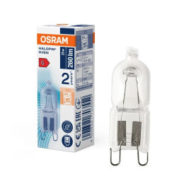 Żarówka piekarnikowa 300 st.C 25W 230V G9 - 66725 OVEN Osram