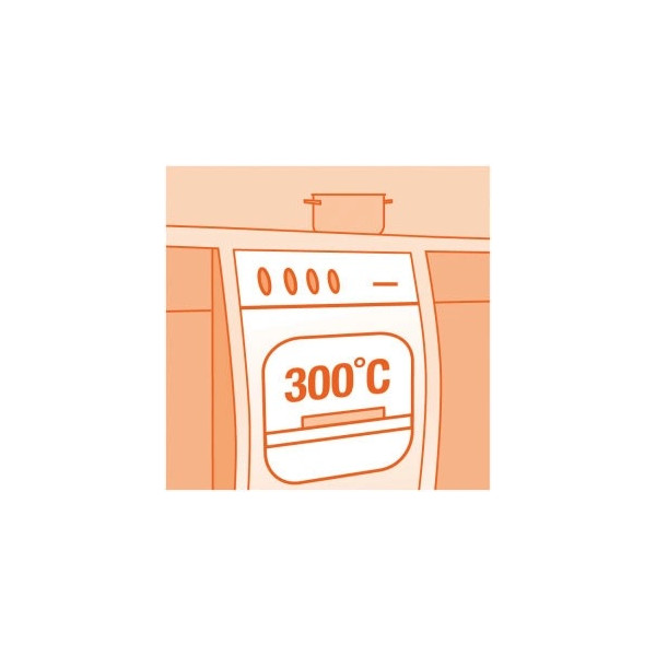 Żarówka piekarnikowa 300 st.C 25W 230V G9 - 66725 OVEN Osram