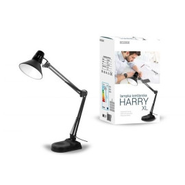 Lampa biurkowa E27 HARRY XL czarna FN016