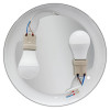 Plafon E27x2 biały, śr.30cm, IP54 - PL-NEO/E27 Plastrol 