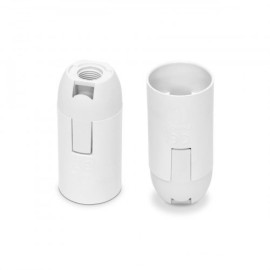 Oprawka E-14 plastikowa OE-14 BIAŁY Plastrol