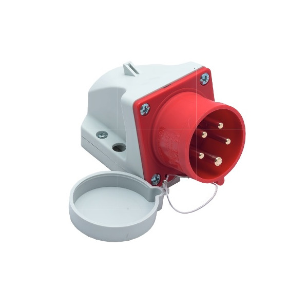 Gniazdo stałe 32A 3P+Z+N 400V IP44 - 125-6 PCE