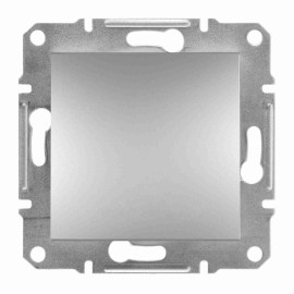 Asfora Łącznik jednobiegunowy bez ramki, aluminium EPH0100161