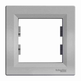 Asfora Ramka pojedyncza, pozioma, aluminium EPH5800161