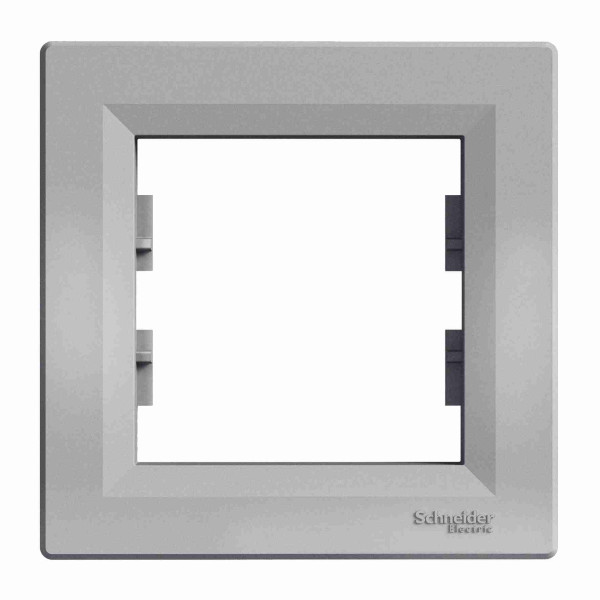 Asfora Ramka pojedyncza, pozioma, aluminium EPH5800161
