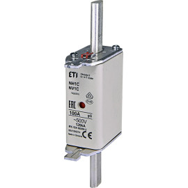 Wkładka topikowa przemysłowa zwłoczna KOMBI NH1C gG 100A/500V 004184214