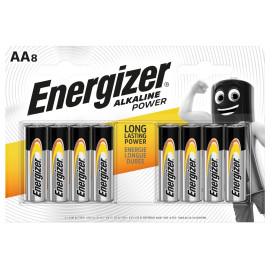 Bateria AA (LR6) alkaliczna 1,5V - ALKALINE POWER E91 Energizer (cena za blist.8 szt.)