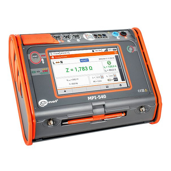 Miernik parametrów instalacji elektrycznych MPI-540