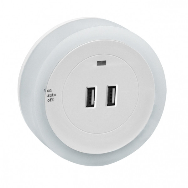 Lampka nocna LED 1W LE5-BI (w gniazdko) ZEXT