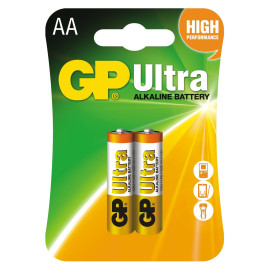 Bateria AA (LR6) alkaliczna 1,5V UltraAlkaline - 15AU-U2 GP (cena za blister 2 szt.)