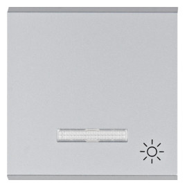 WL6122 lumina Klawisz kontrolny z symbolem „Światło”, srebrny