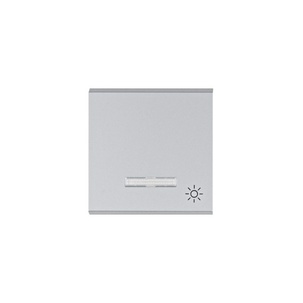WL6122 lumina Klawisz kontrolny z symbolem „Światło”, srebrny