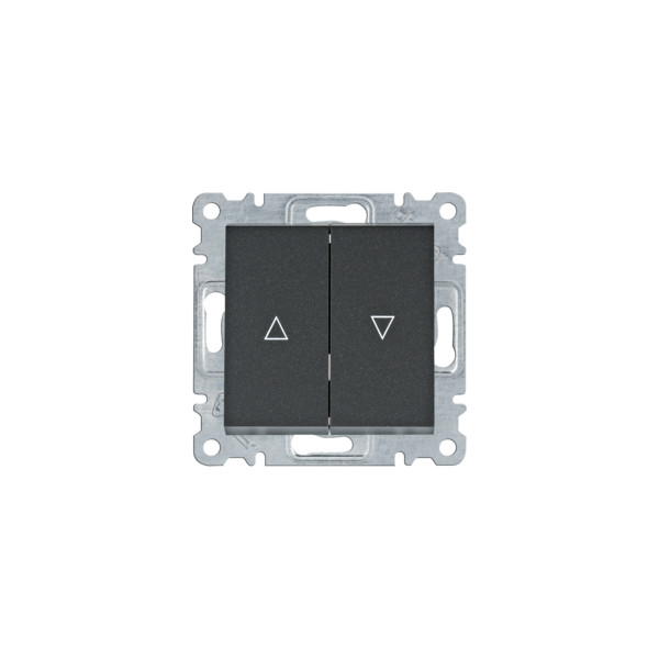 WL0313 lumina Łącznik żaluzjowy bistabilny, czarny