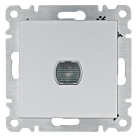 WL4032 lumina Ściemniacz przyciskowy 60-300W, srebrny
