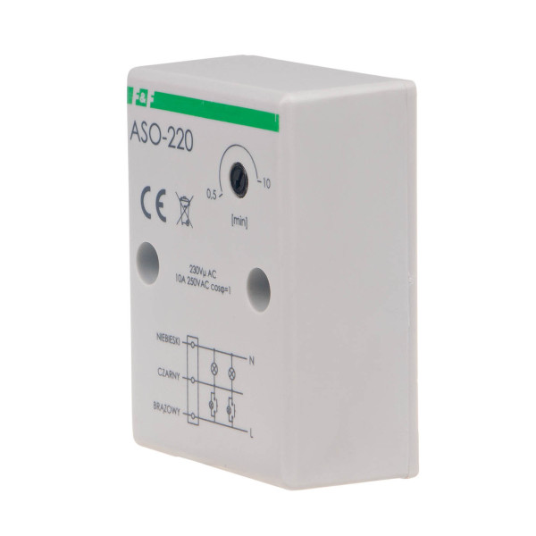 ASO-220 automat schodowy z przyłączem kablowym 230V