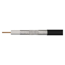 CB113UV (100m) Kabel koncentryczny zewnętrzny 75 Ohm / 1,13mm2 Cu /144x0,12mm CuSn/  śr. zew. 7,05mm / klasa A+ /  szpula 100m