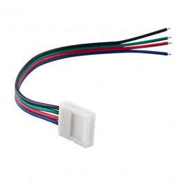 Szybkozłączka do taśm LED RGB 4pin-przewód 10mm  EC79629