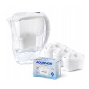 Dzbanek filtrujący Aquaphor Amethyst 2,8l biały +3 wkłady B100-25
