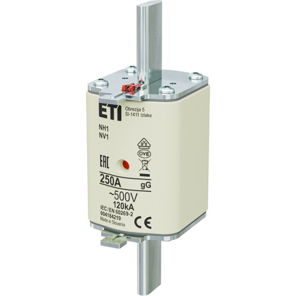 NH1 gG 250A/500V  WKŁADKA TOPIKOWA 004184219