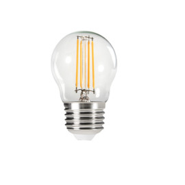 Żarówka LED E27 4,5W (zamiennik 40W) 470lm - kulka matowa 230V 2700K (ciepło-biała) - XLED G45E27 4,5W- WW 29630