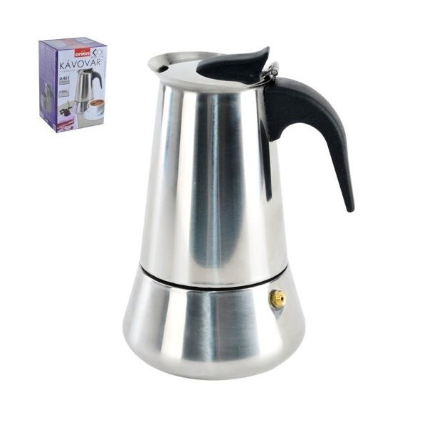 Kawiarka stalowa 450ml, bez indukcji, - 131918 Orion