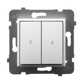 ARIA ŁP-7UB/m/00 Łącznik żaluzjowy z blokadą mechaniczną BIAŁY