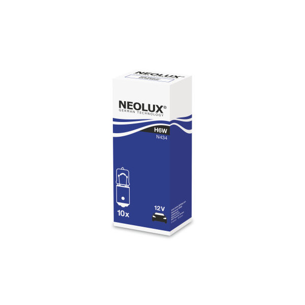 N434 H6W 12V 6W Bax9S - żar. samochodowa H6W NEOLUX  [770387]