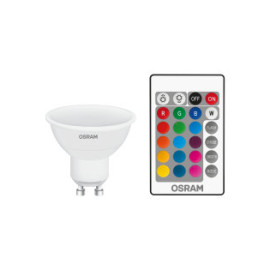 Żarówka LED Gu10 4,5W - (kpl. LED + pilot) - zmienna barwa + ściemnianie - LED STAR PAR16 RGBW Osram