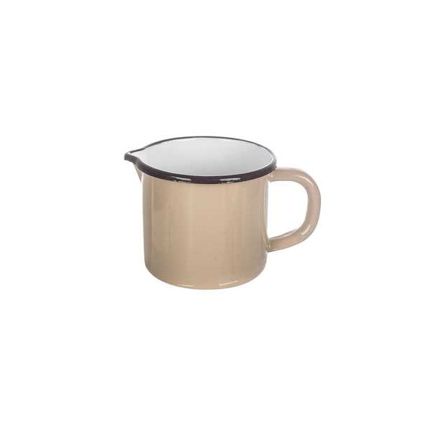 elopol kubek emal kremowy z dziobkiem  9cm , 0,5L ,  4 09/30+30 [894337]