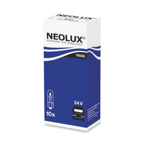 N508 żarówka samochodowa W2X4.6  24V 1.2W NEOLUX [769619]
